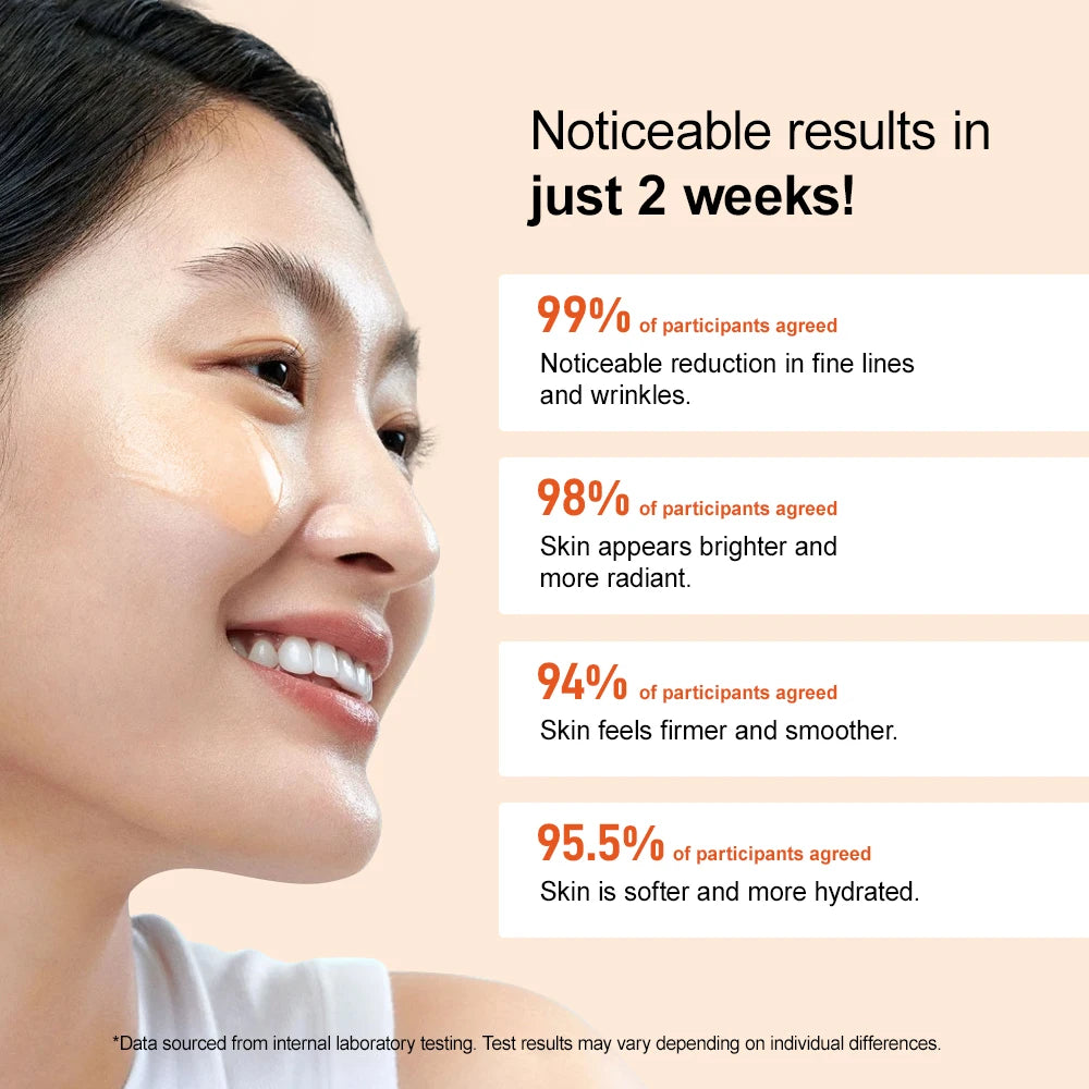 Vitamin C Whitening Facial Serum Hyaluronic Moisturizing Repair Anti-aging Repair Dull Face Essence Firming Skin Care Products