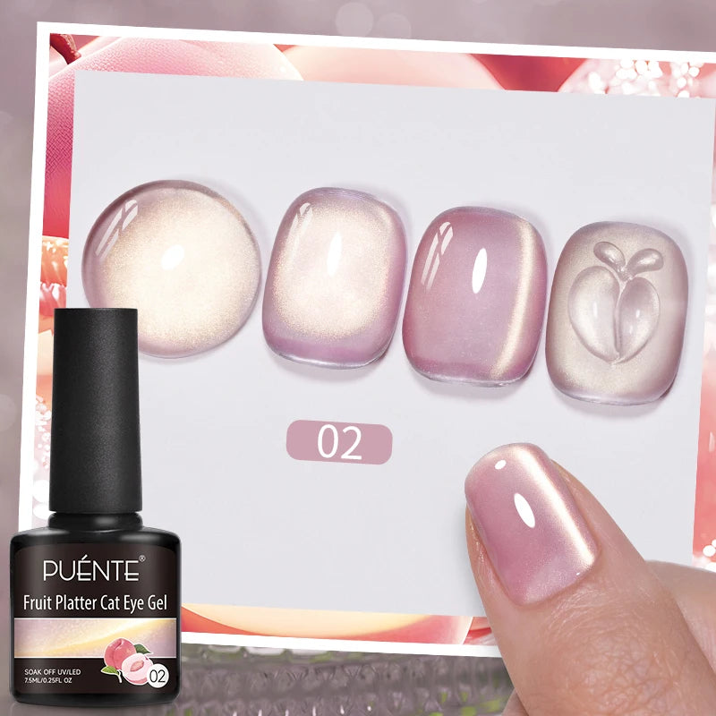 PUENTE 15ML Vitamin E Base Coat Gel Nail Polish For Soft Thin Breaking Nails Strengthen Soak Off UV Gel Varnish For Nail Care