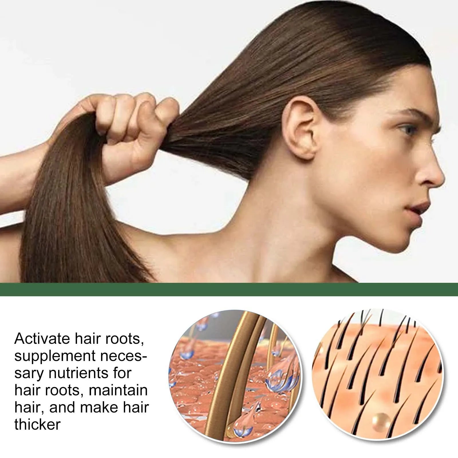Rosemary Hair Essential Oil Capsule Nourishing Anti Hair Loss Treatment Dry Scalp Repair Damaged Smoothing Silky Serum Capsules