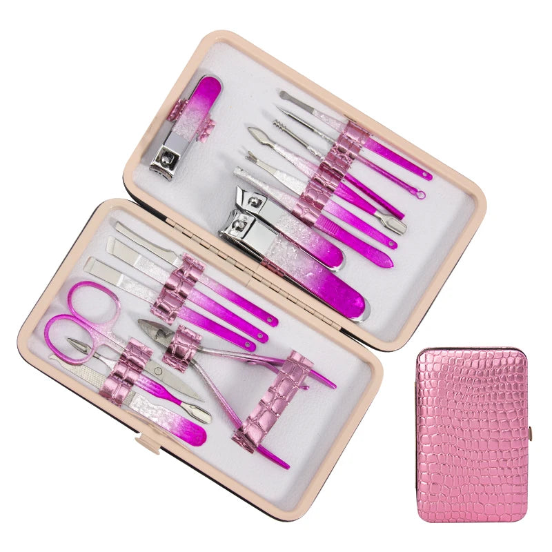 Stainless Steel Nail Clipper Set Home Nail Clipper Nail Nail Tool Portable New Nail Clipper Beauty Set Multiple Pieces