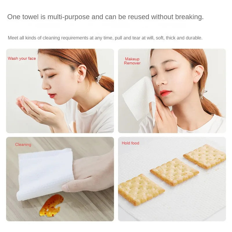 Disposable Face Towel Spa Beauty Salon Facial Cleansing Towel Towels Bathroom Accessories Wipes Microfiber Hand Towels Home