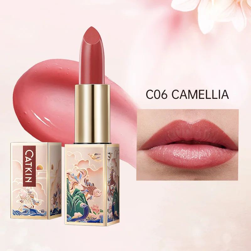 CATKIN Lip Balm – Moisturizing, Repairing Lip Skin, Pink Transparent Soothing Treatment for Soft & Healthy Lips