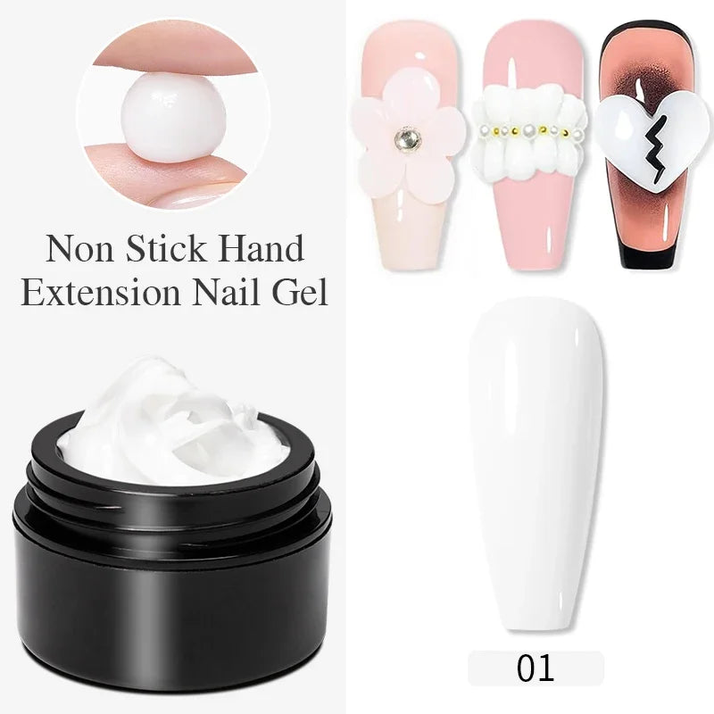 15ML 4 in 1 Builder Nail Gel For Quick Extension Nail Reinforcement Construction UV Gel Polish Semi-permanent Nail Art Varnish