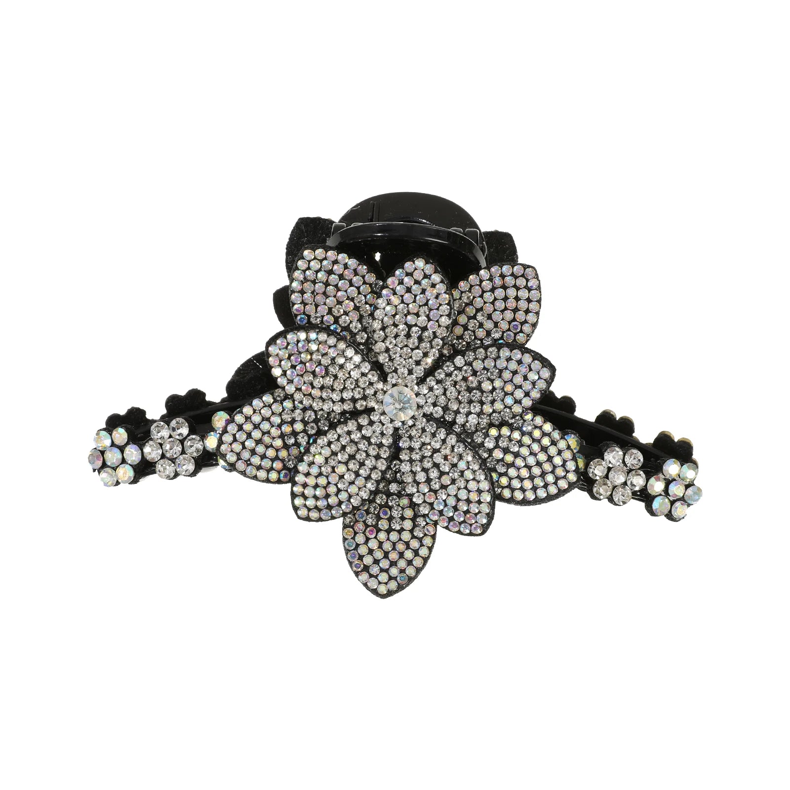 AWAYTR New Flower Hair Claws Clips Hairpins For Girls Women Fashion Rhinestone Hairgrip Barrettes Hair Crab Hair Accessories