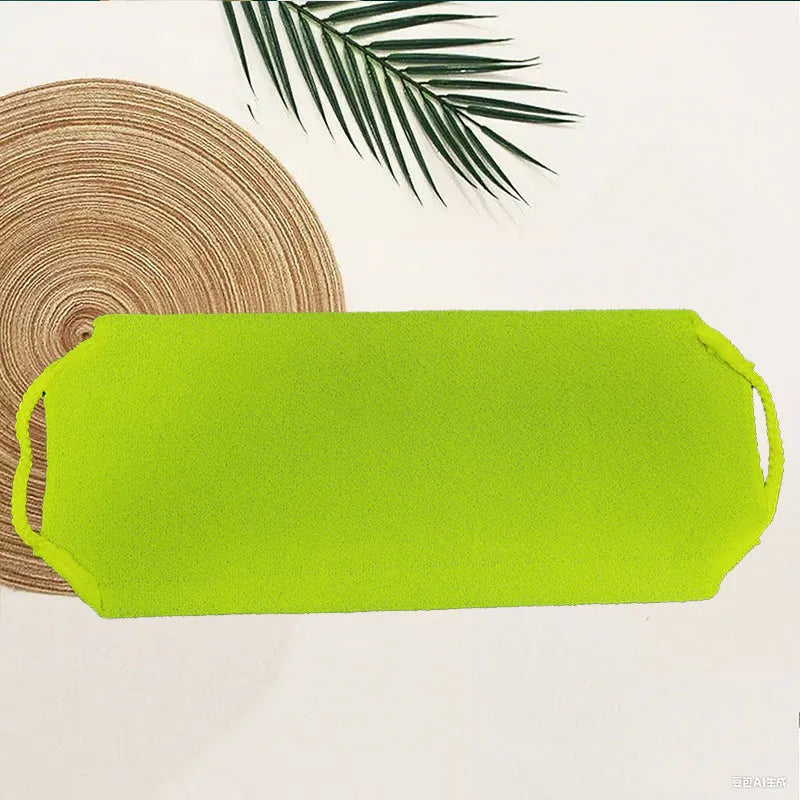 High Elasticity Frosted Long Shower Towel Shower Body Brush Bathing Massage Back Body Exfoliating Bathroom Wash Brush Bath Tools