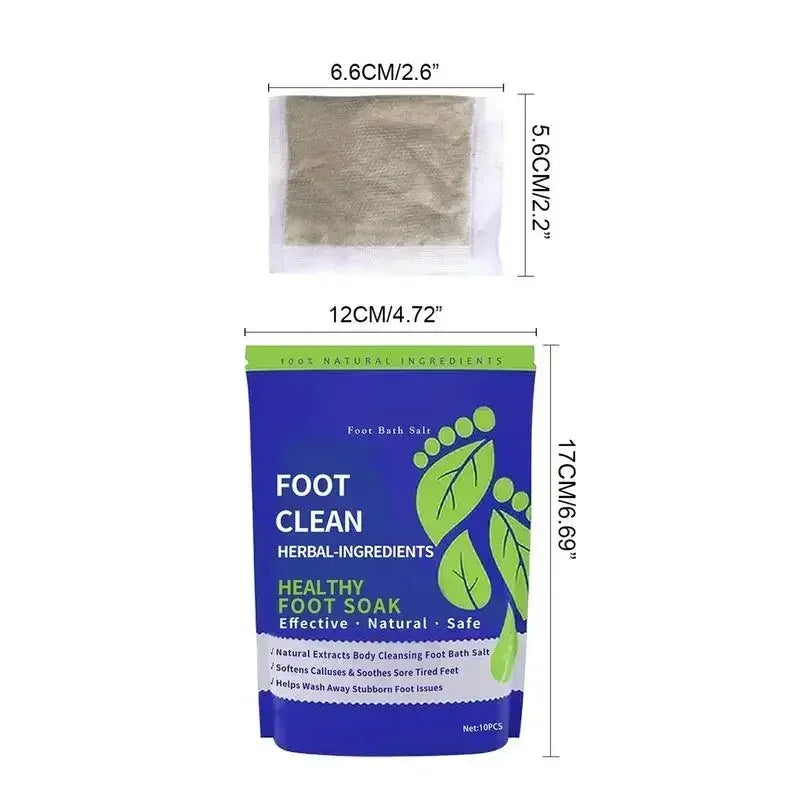 Foot Soaking Salts Pedicure Foot Softening Soak Pedicure Foot Soak Foots 10pcs Organic Foot Softening Capsule Shape Up Care