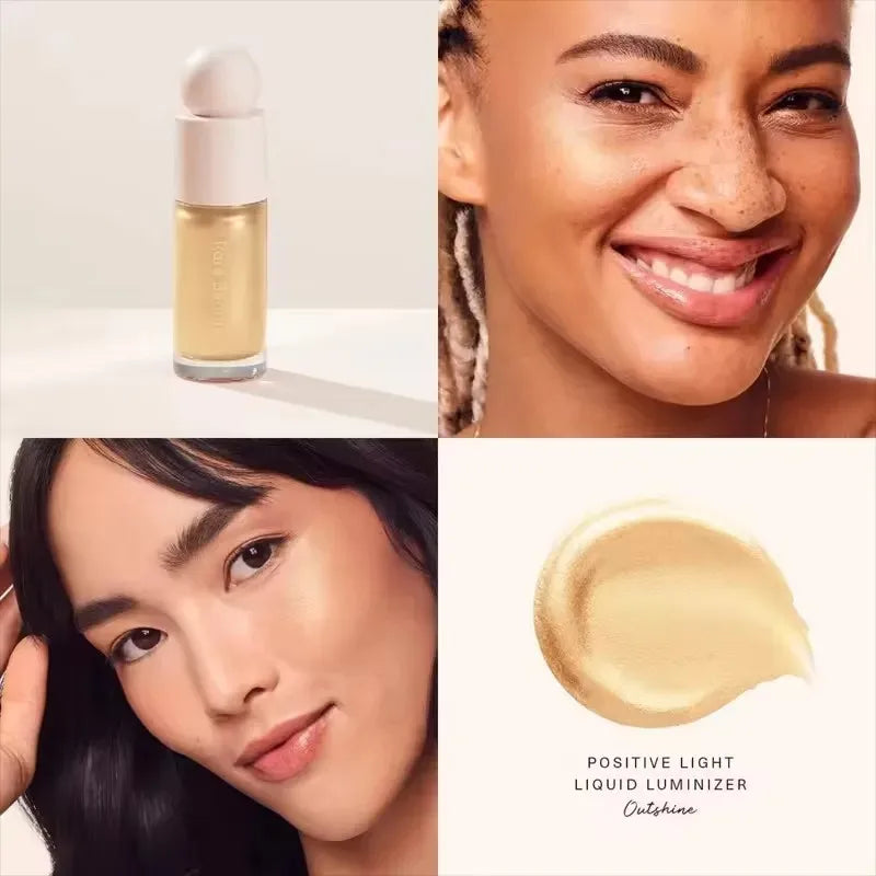 Rare Beauty Makeup 3D Face Contour Bronzer Stick Liquid Blush Highlighter Contour High Glossy Finish Luminizer Natural Cosmetics