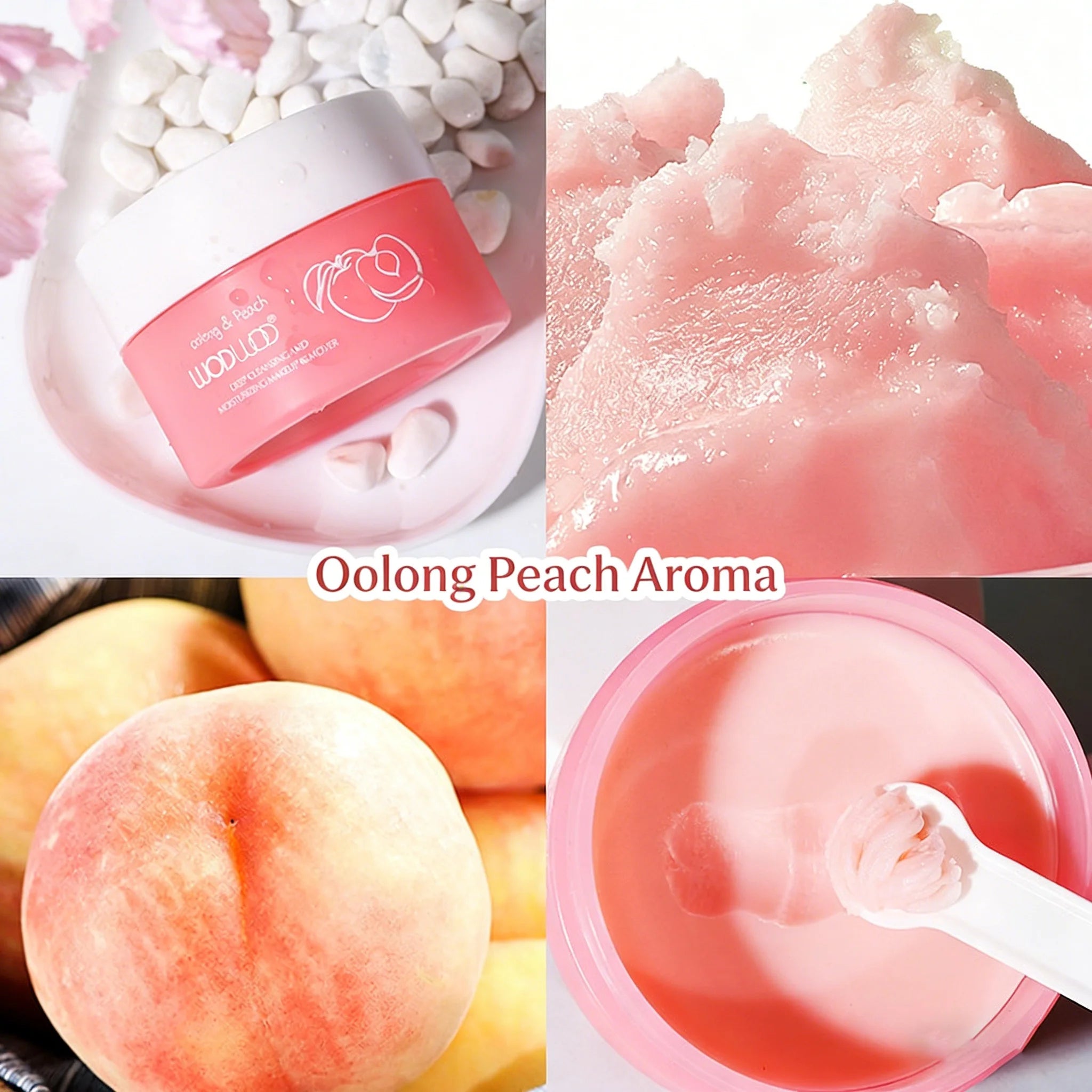 Moisturizing Cleansing Makeup Removal Cream,Gently Melts Away Eye Shadow,EyelinXer and Makeup,Easy to Remove Without Irritation
