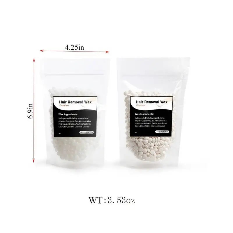100/500g Hot Film Painless Waxing Beads Depilatory Wax Beans Hard Wax Beans Heating Wax Machine Bikini Face Body Hair Removal