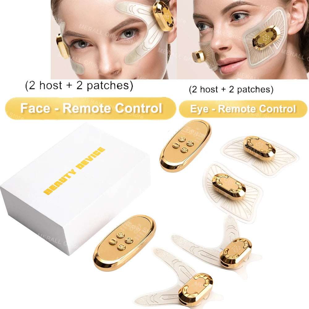 EMS Eye Massage Face Massager Muscle Stimulator Electric Massager for Facial Lifting Anti-Wrinkle Skin Care Dark Circles Fatigue