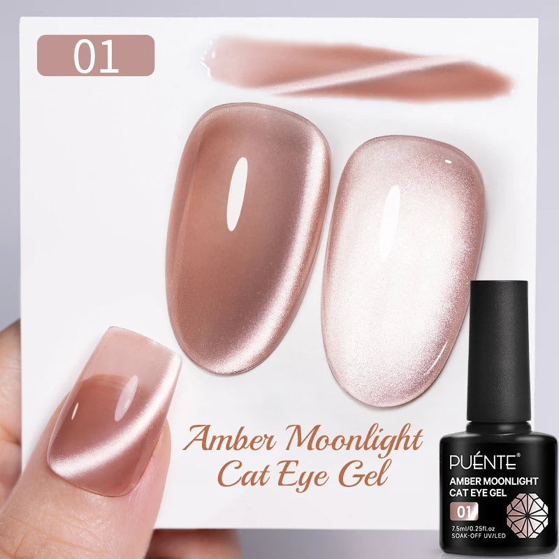 PUENTE 15ML Vitamin E Base Coat Gel Nail Polish For Soft Thin Breaking Nails Strengthen Soak Off UV Gel Varnish For Nail Care