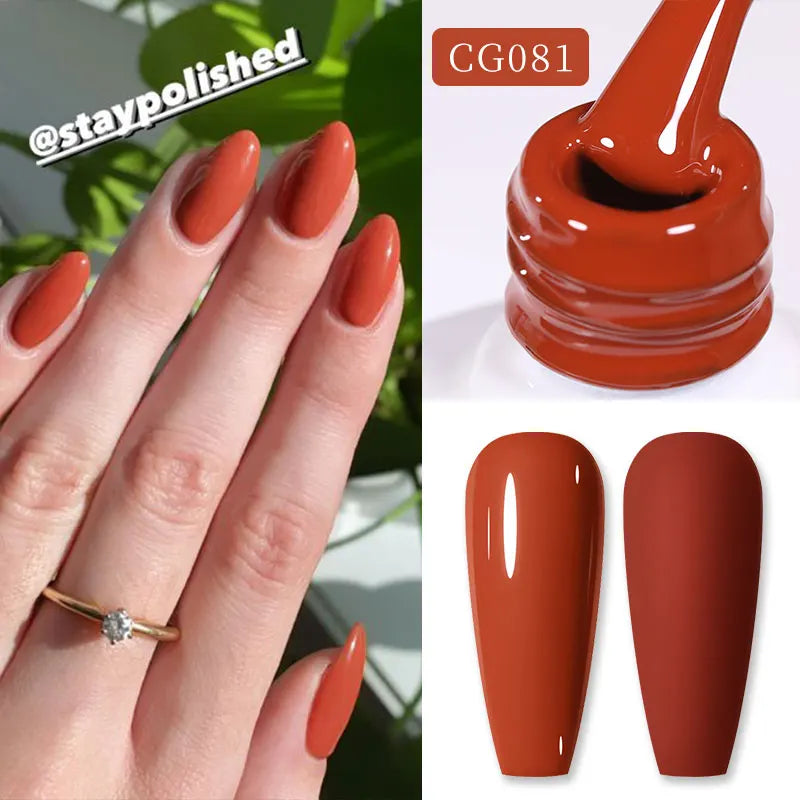 BORN PRETTY Black White Colors Gel Nail Polish 10ml Soak Off UV LED Gel Nail Art DIY Design Semi Permanent Varnishes Manciure