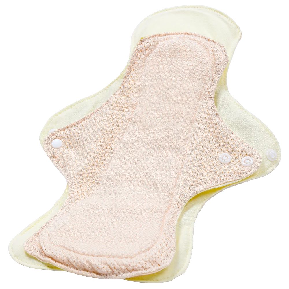 AIO Leak-Proof & Waterproof Washable Incontinence Sanitary Pads Cotton Women's Period pads Urine Proof Underwear Pads
