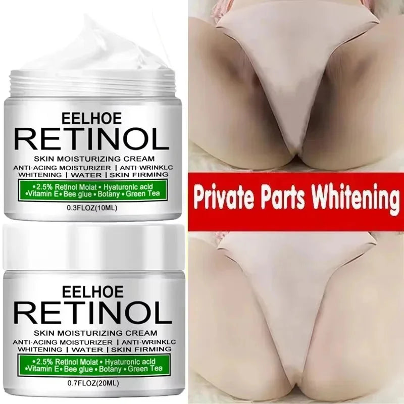 Body Whitening Cream Dark Skin Armpit Lightening Intimate Areas Underarm Bleaching Private Parts Whiten Cream Body Lotion Beauty