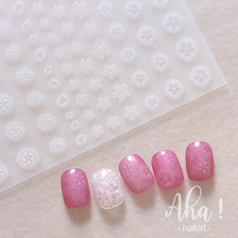 1Pcs Star/Moon/Cross Nail Art Stickers Gold/Silver Holographic Star Nail Decals Self-Adhesive 3D Manicure Decor