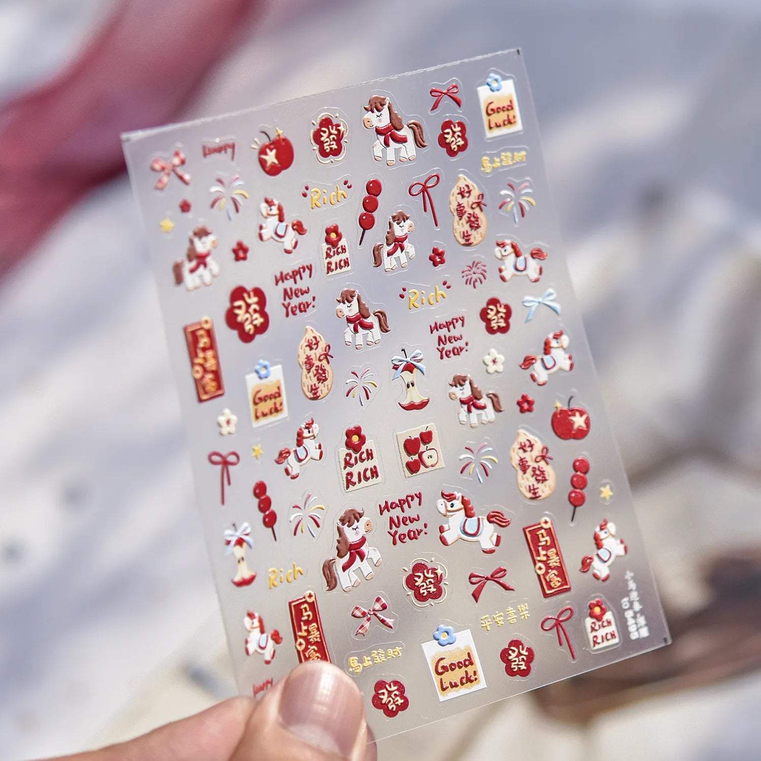 1Pcs Chibi Character Susuwatari Eggette Cute Anime Cartoon Nail Stickers Kawii Nail Art Weeb Cartoon Relief Self Adhesive Decal