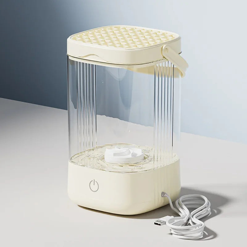 USB Plug 3 In 1 Electric Makeup Brush Cleaner Rechargeable Makeup Brushes Cleaning Tool Automatic Makeup Brush Cleaning Device