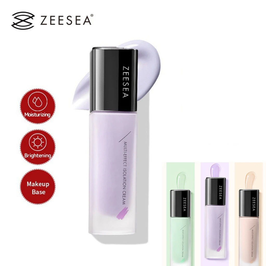 ZEESEA 3in1 Primer Concealer BB Cream Makeup Base Natural Liquid Foundation Longlasting Invisible Pores Whitening Grooming