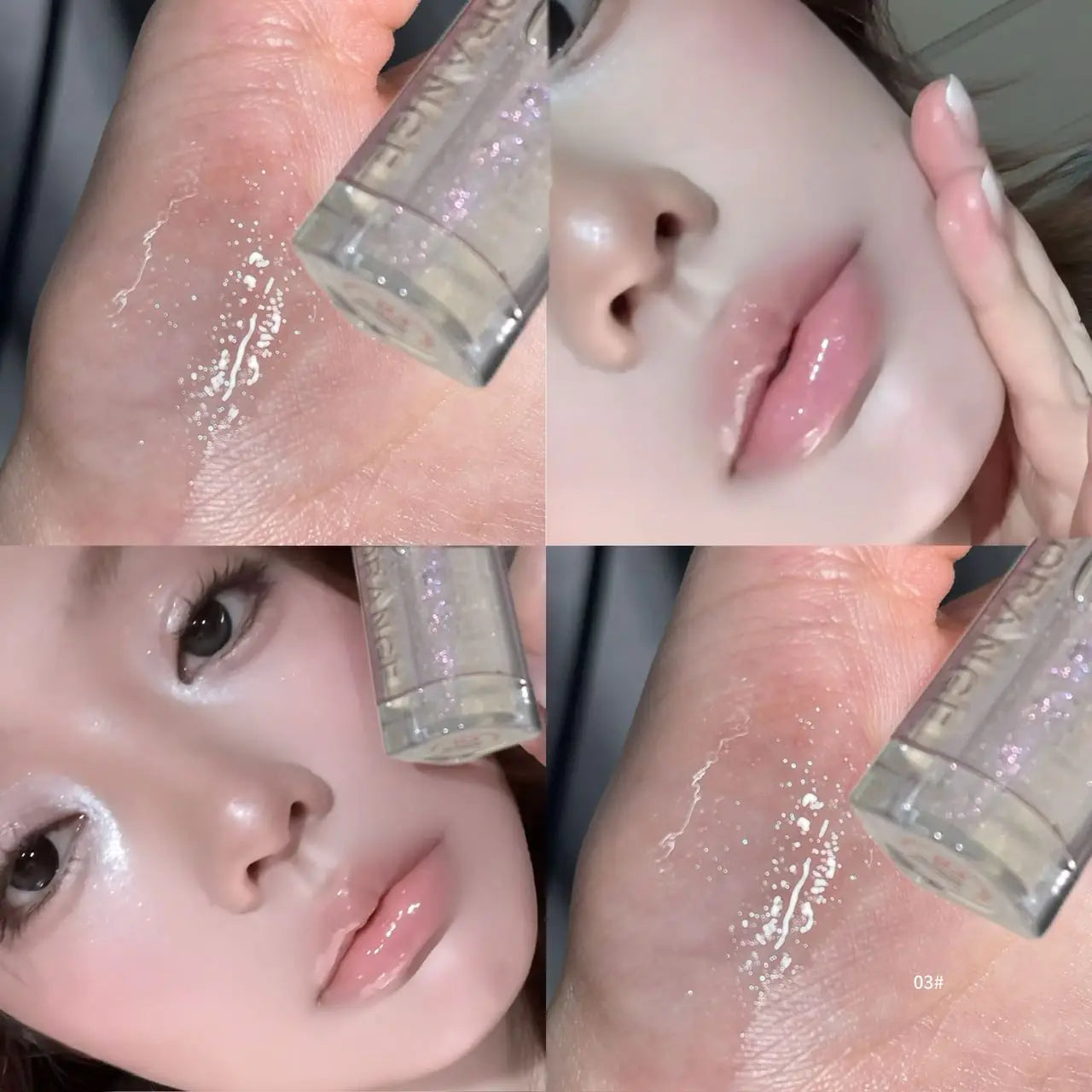 Herorange Lip Oil Shimmer Hydrating Long Lasting Plumping Lip Care Student Gift