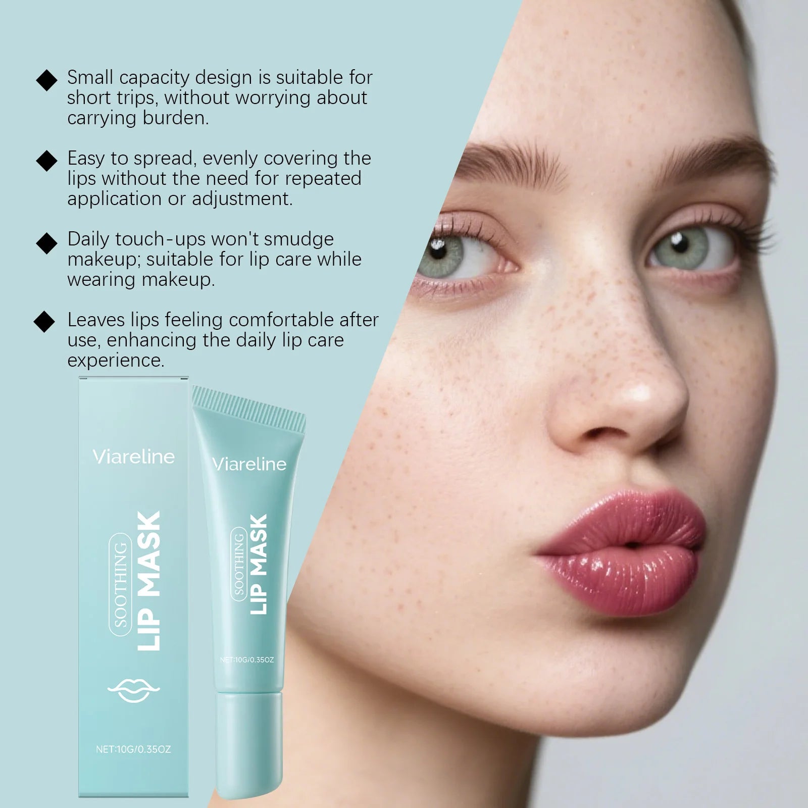 Lip Mask Repair Cracking Skin Treatment Exfoliating Remove Dark Lips Improve Dryness Lip Hydration Lightweight Nourishing Care