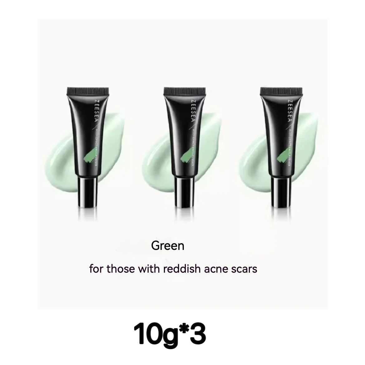 ZEESEA 3in1 Primer Concealer BB Cream Makeup Base Natural Liquid Foundation Longlasting Invisible Pores Whitening Grooming