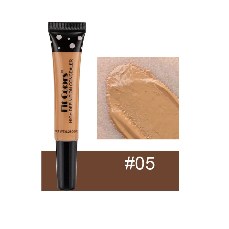 Nude Makeup Facial Foundation Waterproof Cover Blemish Base Fluid Concealer Oil Control Lasting Brighten Skin BB Cream Cosmetics