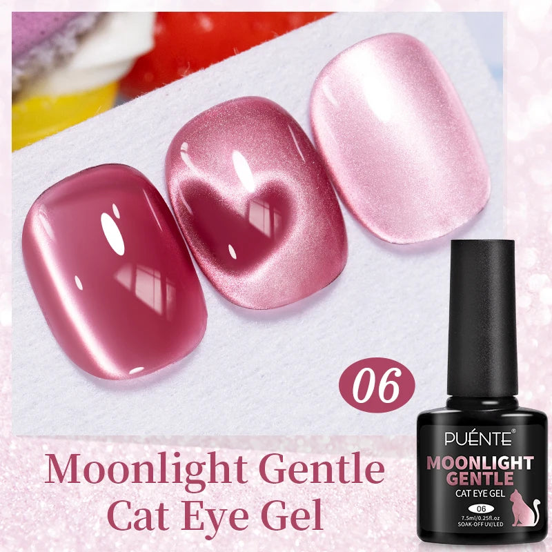 PUENTE 15ML Vitamin E Base Coat Gel Nail Polish For Soft Thin Breaking Nails Strengthen Soak Off UV Gel Varnish For Nail Care