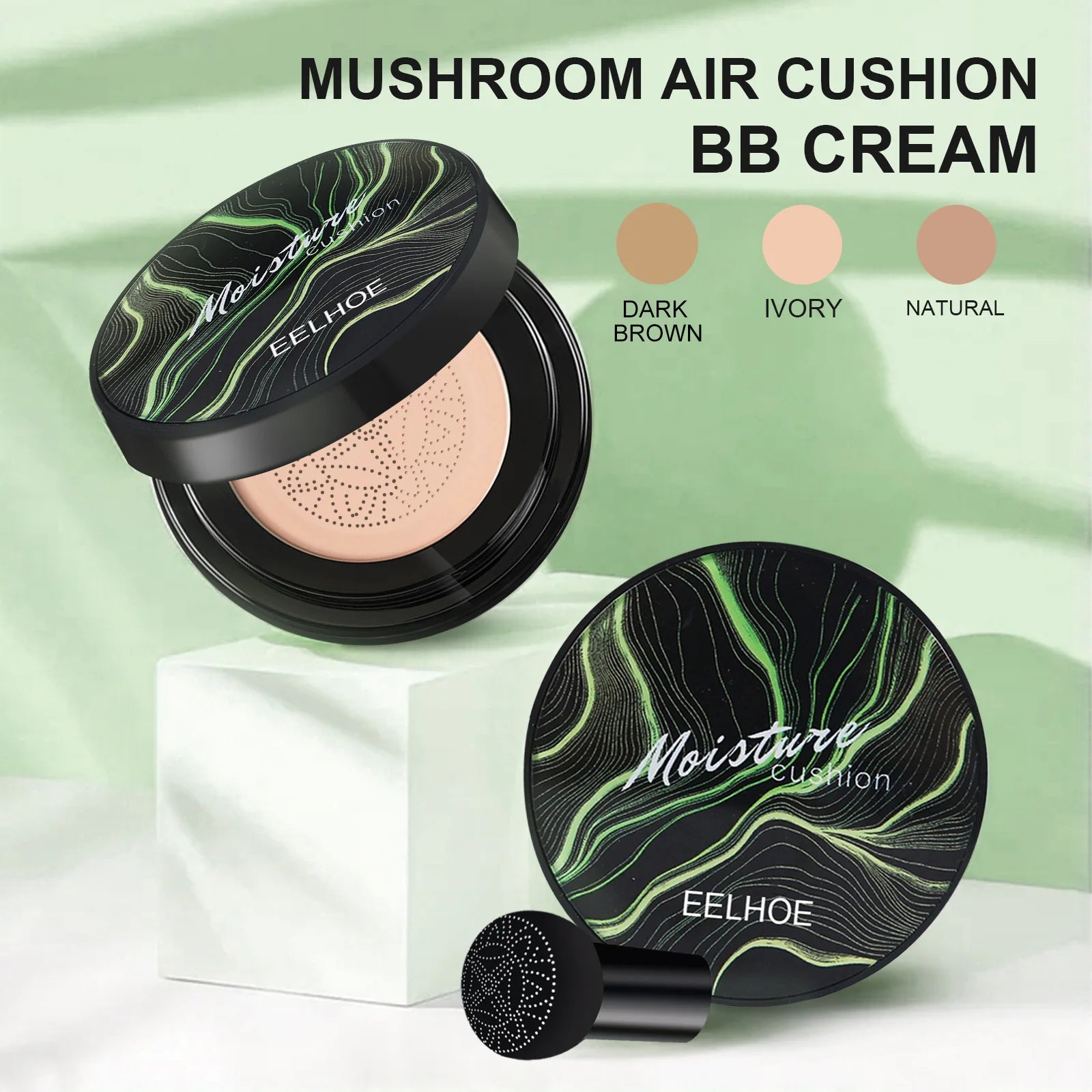 Mushroom Head Magic Air Cushion BB Cream Foundation Waterproof Foundation Base Concealer Cream Women Korean Makeup Product