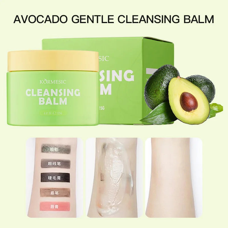 125g Avocado Gentle Cleansing Balm Centella Makeup Remover Soothing Skin Cream