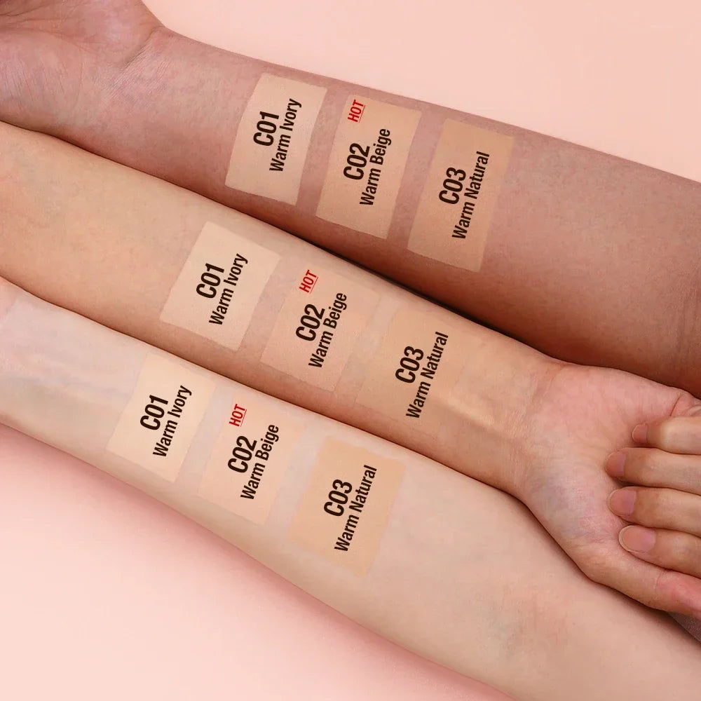 O.TWO.O Liquid Foundation Cream for Face 30ml High Coverage Makeup Base SPF30 Waterproof Concealer Makeup Foundation