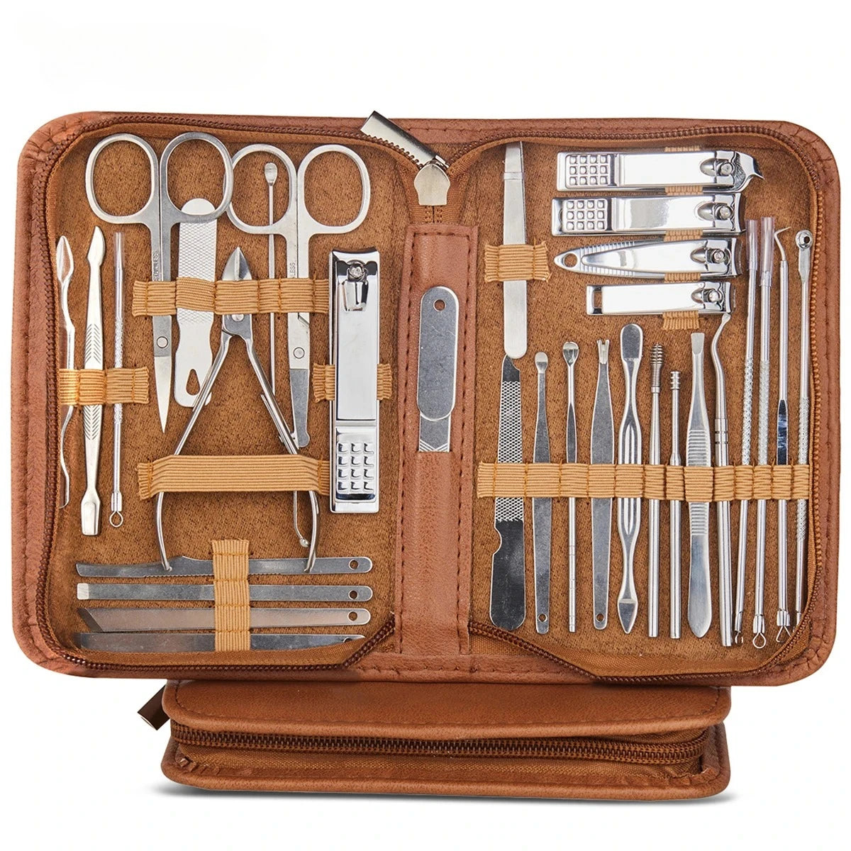 8/32pcs Manicure Set Professional Pedicure Kit Nail Scissors Grooming Kit Stainless Steel Manicure Cutters Nail Beauty Tools