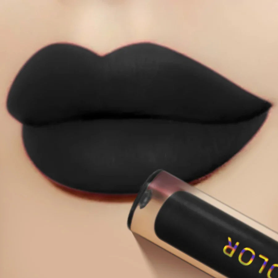 1pcs Waterproof Matte Velvet Lip Glaze Moisturizing Lip Gloss Long Lasting Liquid Lipstick Not Easy to Fade Lip tint Makeup