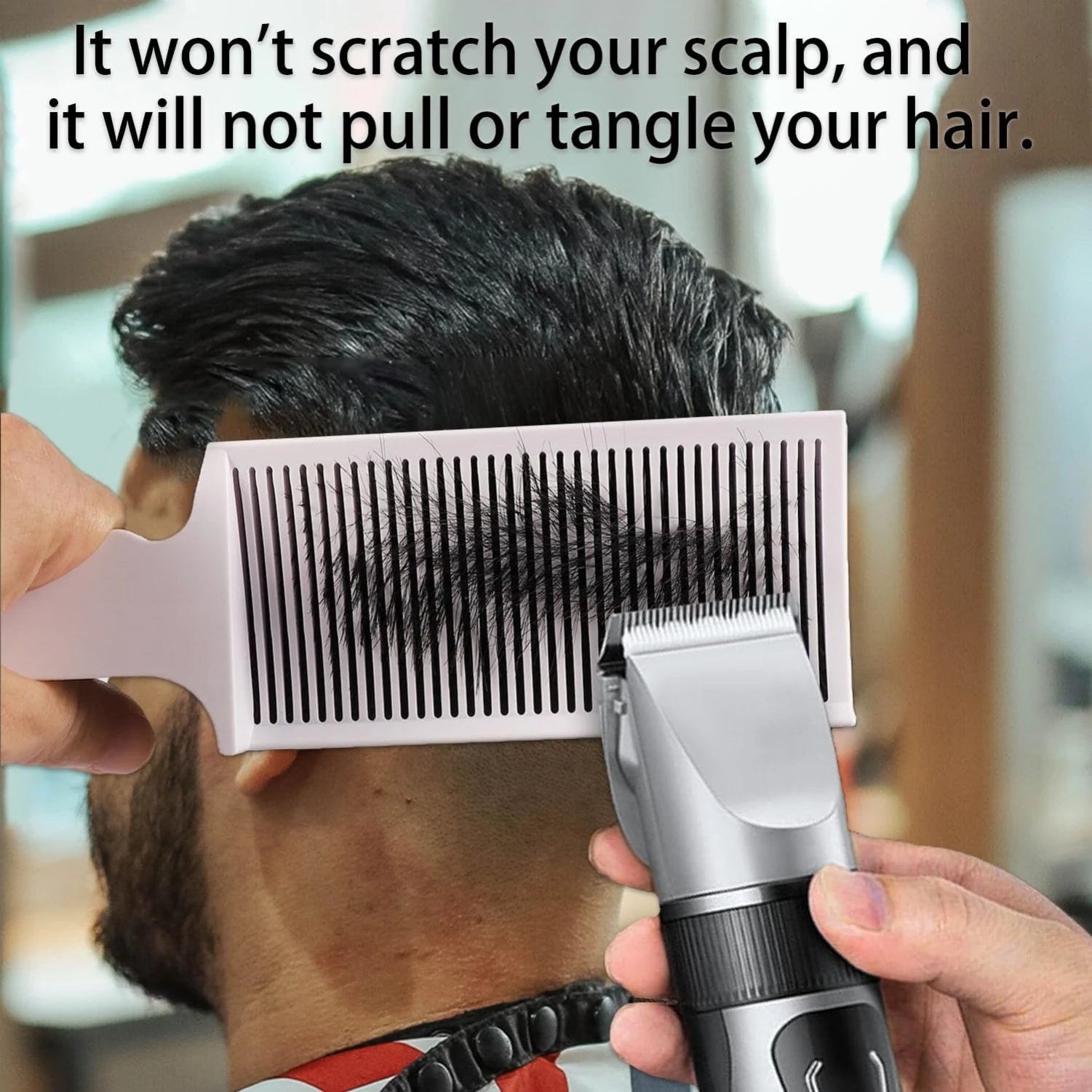 1/3Pcs Barber Hair Comb Kit Flat Top Hair Cutting Fading Stying Fade Comb Men Fade Brush Salon Hair Tool Accessories