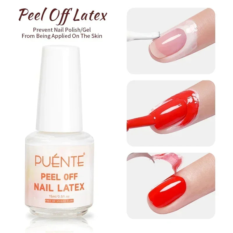 15ML 4 in 1 Builder Nail Gel For Quick Extension Nail Reinforcement Construction UV Gel Polish Semi-permanent Nail Art Varnish