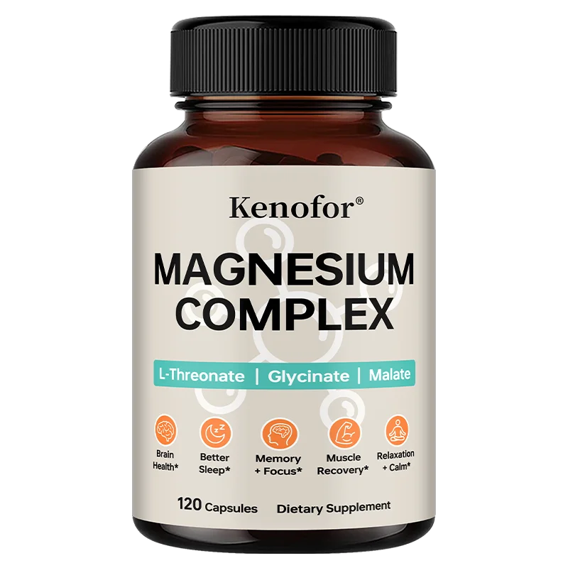 Triple Magnesium Complex - Brain & Sleep Health - L-Threonate, Glycinate, Malate