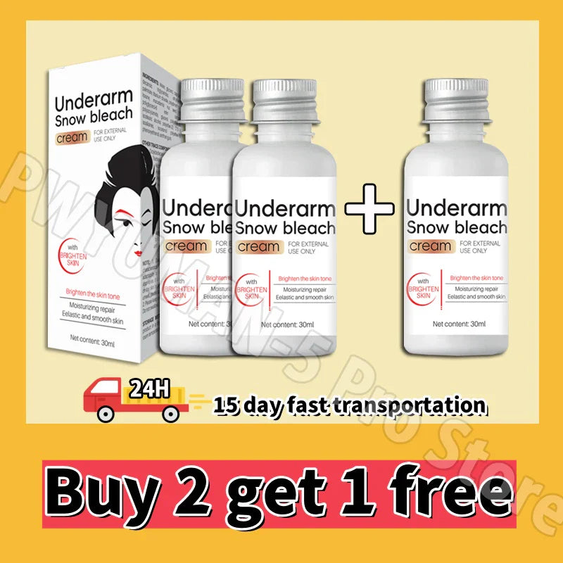 Whitening Cream Private Parts Underarm Bleaching Serum Whiten Butt Knee Brighten Inner Thigh Intimate Parts Dark Remove Melanin