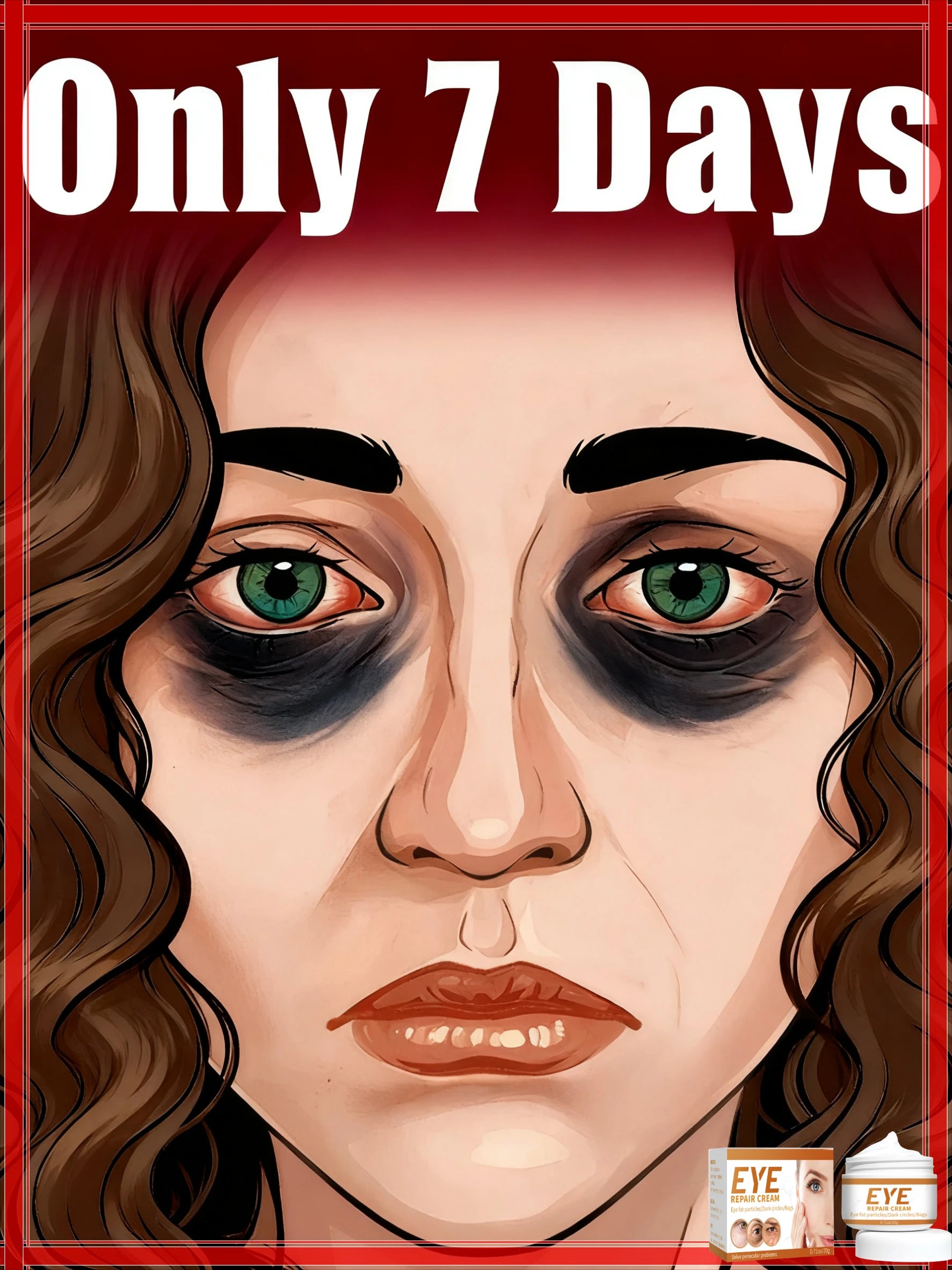 9selling wrinkle removing eye cream, eye bags, dark circles, anti swelling, firming, brightening, fine lines, moisturizing tool