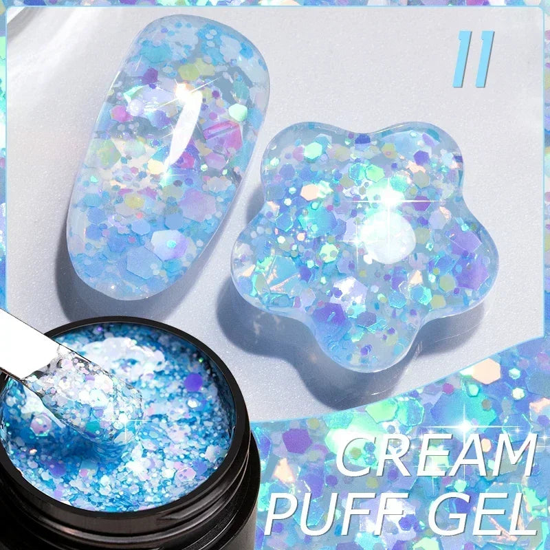 PUENTE 15ML Vitamin E Base Coat Gel Nail Polish For Soft Thin Breaking Nails Strengthen Soak Off UV Gel Varnish For Nail Care