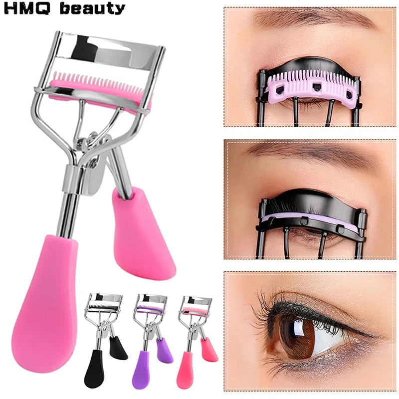 Eyelash Curler Natural Curl Beauty Tool Portable Stainless Steel False Eyelash Curling Clip Cosmetic Eyes Makeup Beauty Tools