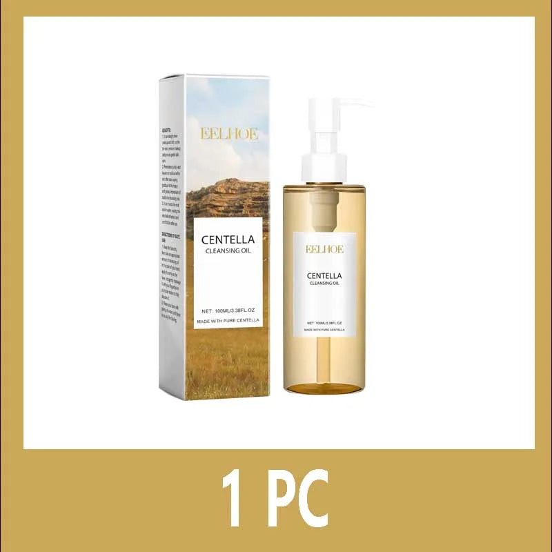 Cleansing Remover Oil Facial Makeup Remover Moisturizing Face Refresher Cleaning Centella Asiatica Extract Vitamin E Oil
