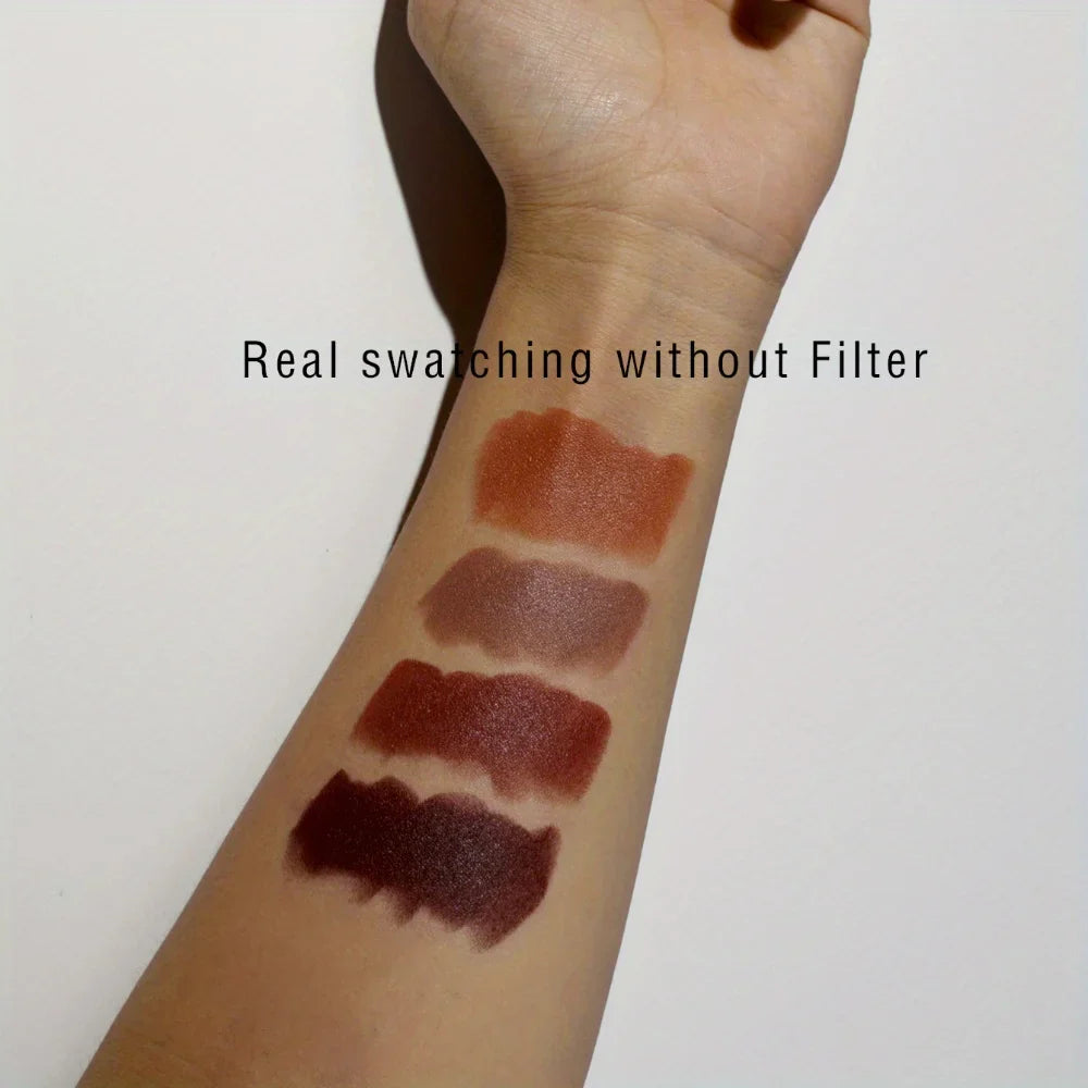 Coffee Velvet Lipstick – Luxurious Deep Shade, Nourishing Matte Finish, Long-Lasting Waterproof Lip Color for All-Day Wear
