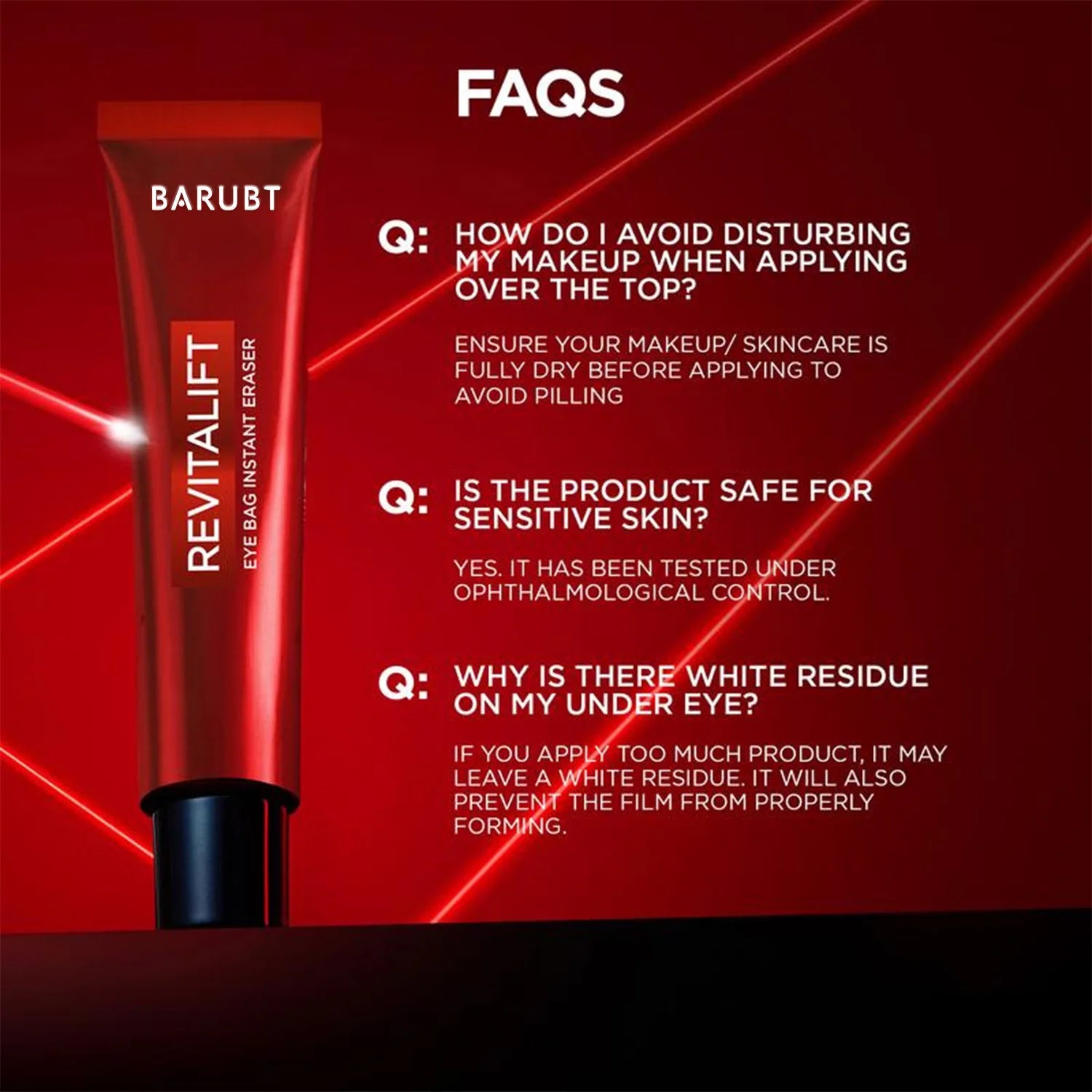 BARUBT Eye Cream Firming Lift Fading Eye Lines Dark Circles Hydrating Moisturizing Eye Cream