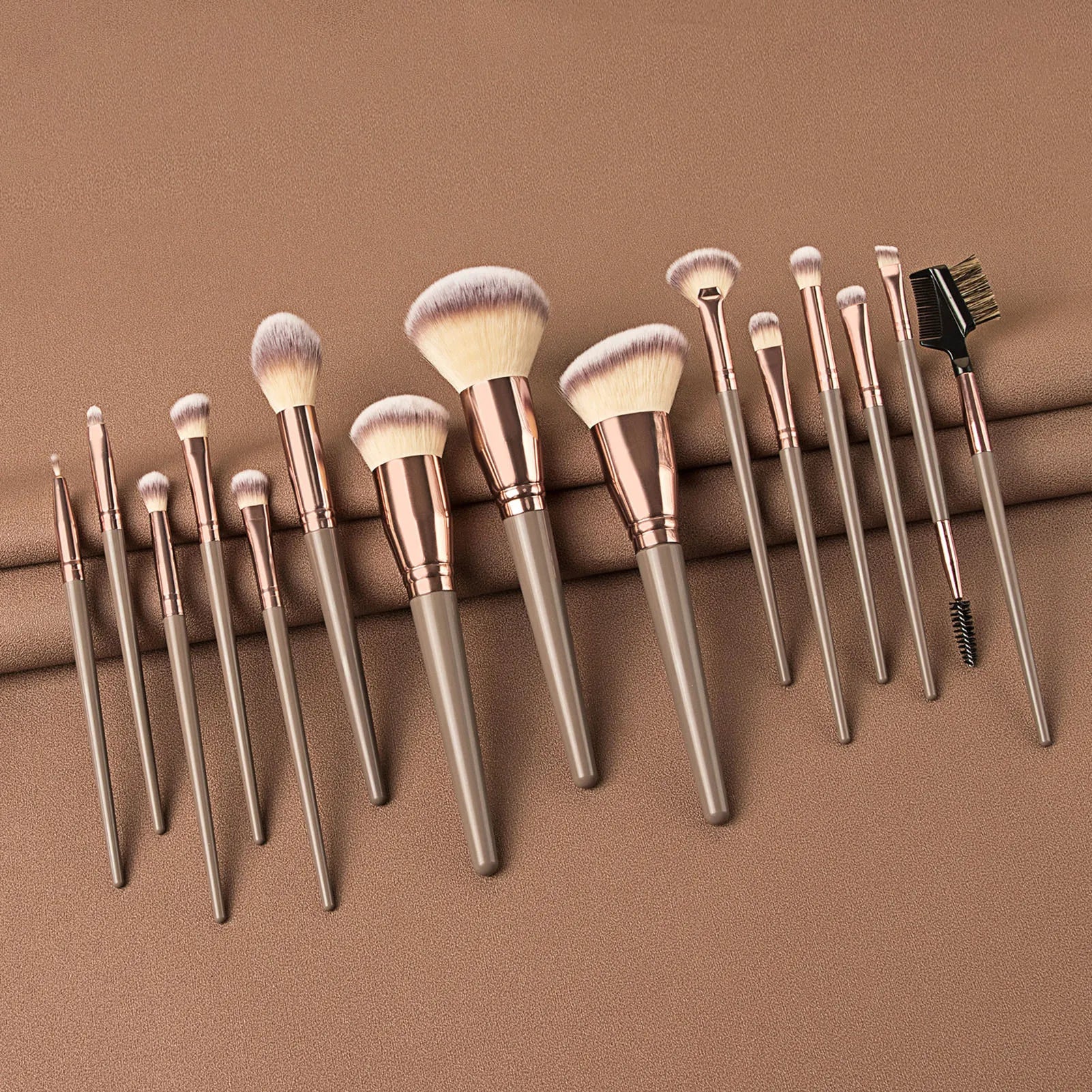15 PCS Makeup Brushes Set Eye Shadow Foundation Women Cosmetic Brush Eyeshadow Blush Beauty Soft Make Up Tools