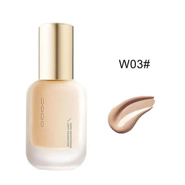 UODO Liquid Foundation Concealer Long-lasting BB Cream Waterproof Pore-minimizing Lasting Bright Dry To Oily Skin Care 30ml
