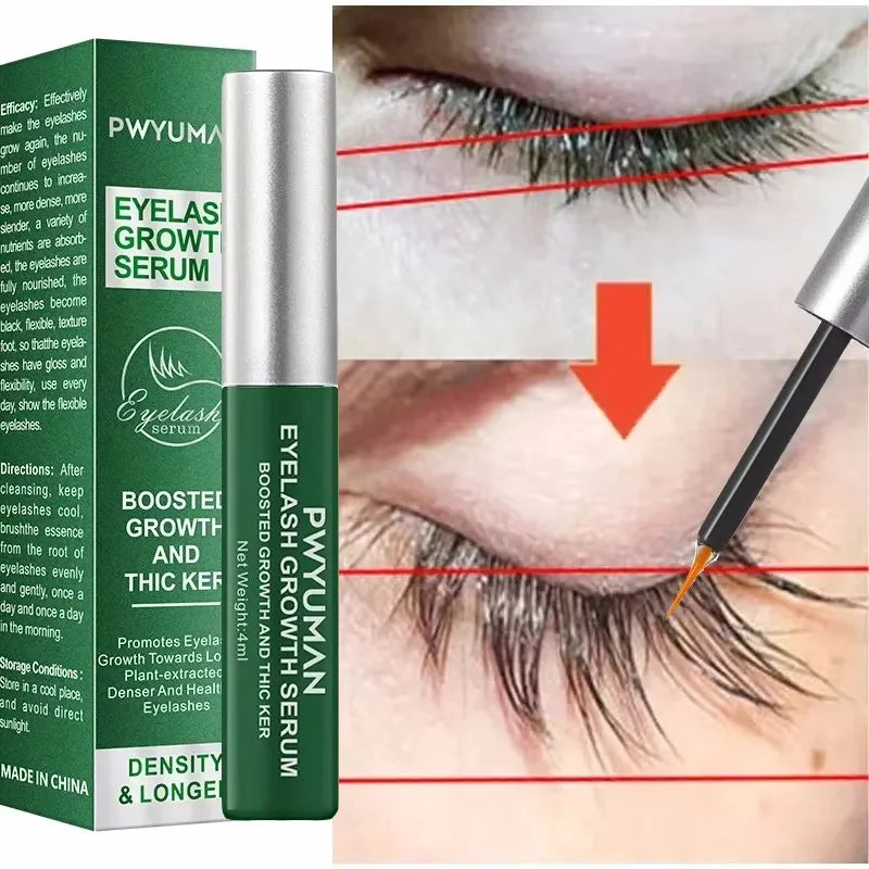 Eyebrow Eyelash Growth Serum Fast Growing Prevent Hair Loss Damaged Treatment Prevent Baldness Fuller Thicker Eye Care Makeup