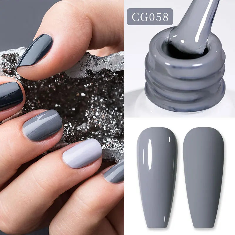 BORN PRETTY Black White Colors Gel Nail Polish 10ml Soak Off UV LED Gel Nail Art DIY Design Semi Permanent Varnishes Manciure