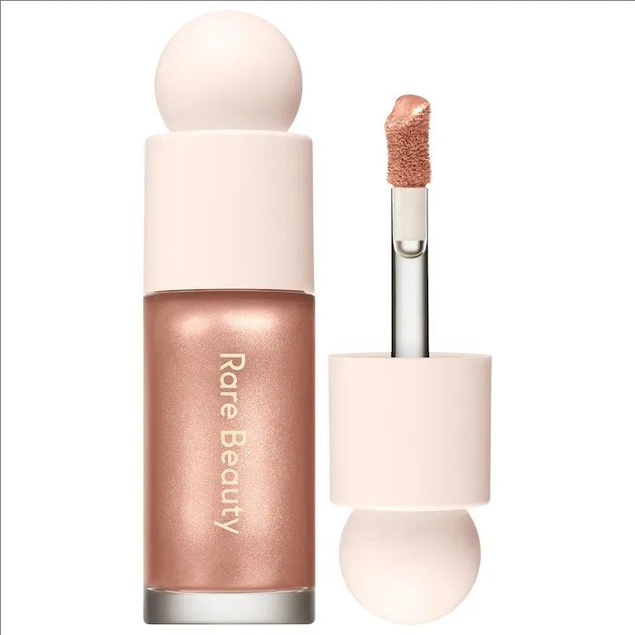 Rare Beauty Shimmer Glitter Liquid Blush Highlighter Shine Highlighter Blusher Gel Face Brighten Glitter Natural Contour Makeup