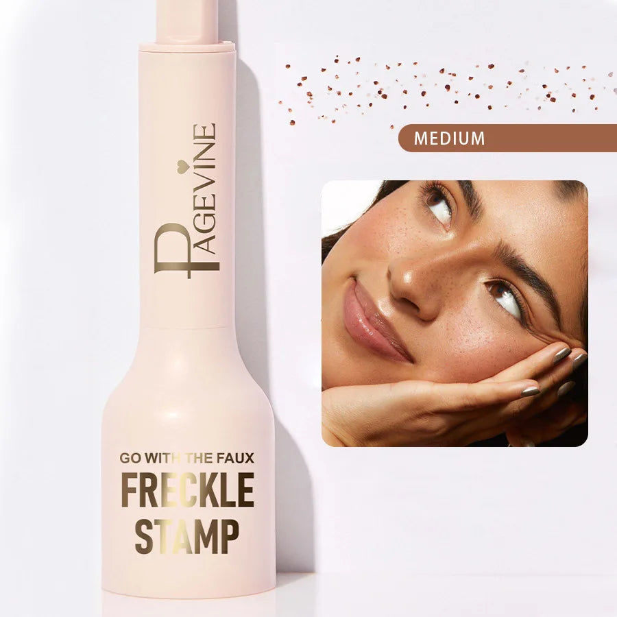 Facial Freckle Stamp Pencil,Natural Makeup for Freckles,Dark Spots, Moles,Waterproof,not easy to fade Concealer,Feminine Contour