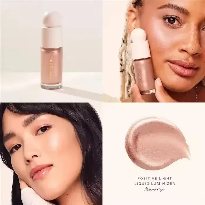 Rare Beauty Makeup 3D Face Contour Bronzer Stick Liquid Blush Highlighter Contour High Glossy Finish Luminizer Natural Cosmetics