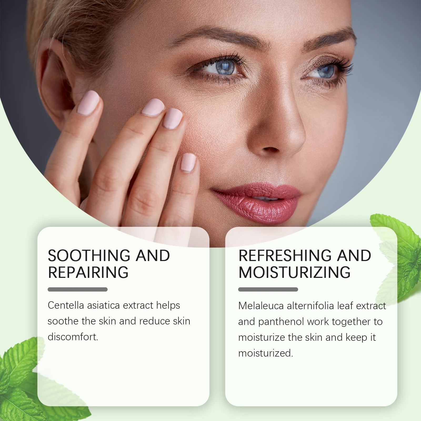Centella Asiatica Facial Toner Daily Hydrating & Soothing Skin Care, Moisture Lock Repair Water for Sensitive Skin Facial Esse